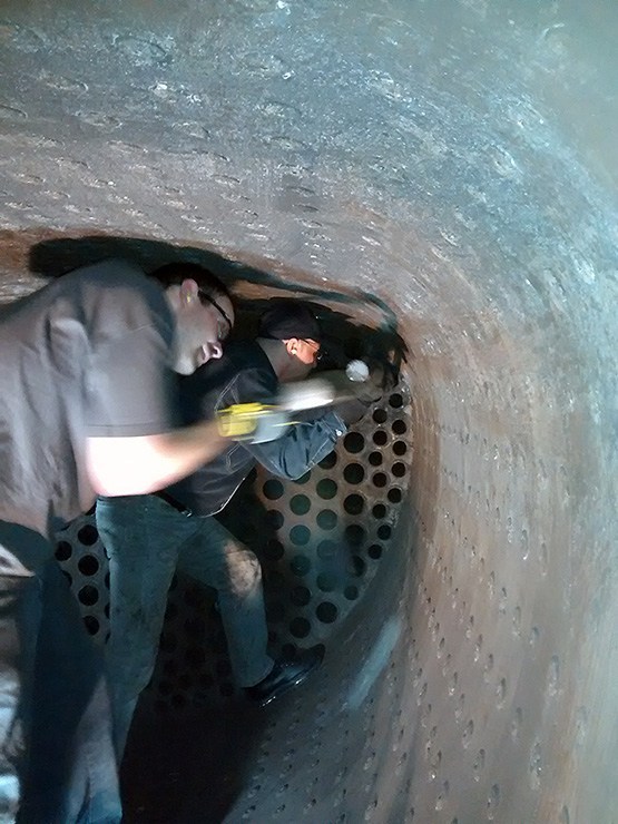 Flue Tube Removal Continues – Spokane, Portland and Seattle 700